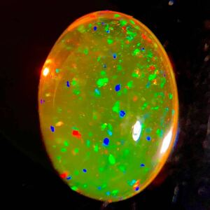 遊色効果!!◆天然ファイアオパール2.680ct◆m 約11.2×8.4mm ルース 裸石 宝石 ジュエリー jewelry opal 