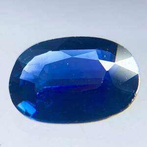 ◆天然サファイア0.859ct◆m 約7.3×5.3mm ルース 裸石 aquamarine 宝石 ジュエリー コランダム テDE0