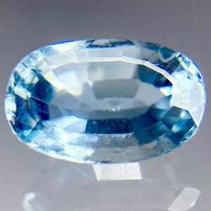 ◆天然アクアマリン3.051ct◆M 約11.2×6.9mmソーティング付 ルース 裸石 宝石 ジュエリー ベリル beryl emerald テDG0