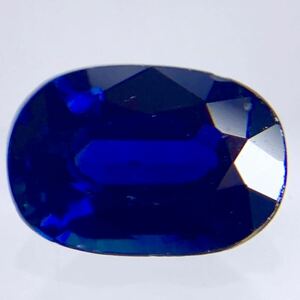 ◆天然サファイア0.886ct◆m 約7.0×4.8mm ルース 裸石 aquamarine 宝石 ジュエリー コランダム テDE0 