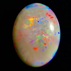 遊色効果!!◆オパール1.839ct◆m 約10.2×7.7mm ルース 裸石 宝石 ジュエリー jewelry opal テEB1 EB0/EB0