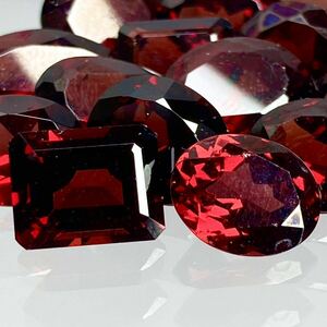 ◆天然ガーネットおまとめ50ct◆M ルース 裸石 宝石 ジュエリー jewelry garnet 柘榴石①