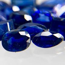 ◆天然サファイアおまとめ50ct◆m 裸石 宝石 Sapphire sapphire サファイア コランダム 藍玉 jewelry ジュエリー ①_画像1