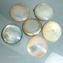 ◆マベパール6点おまとめ◆m 約17.5~18.5mm 20g/100ct pearl パール 半円真珠 ジュエリー jewelry 裸石 宝石_画像4