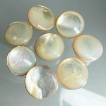 ◆マベパール8点おまとめ◆m 約15.3~16.4mm 20g/100ct pearl パール 半円真珠 ジュエリー jewelry 裸石 宝石_画像4