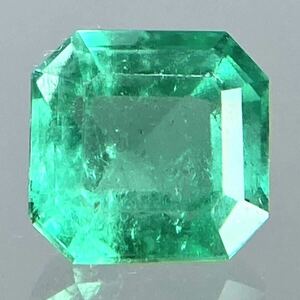 ◆天然エメラルド0.737ct◆M 約5.4×5.2mmソーティング付 ルース 裸石 宝石 ジュエリー ベリル beryl emerald テDG0