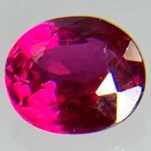 ◆天然ルビー0.391ct◆j 約4.6×4.0×2.2mm ルース 裸石 ruby 宝石 ジュエリー コランダム テDE0