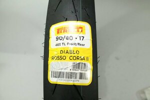 ピレリ　ディアブロロッソコルサ2　90/80-17　新品　NS50F　スーパーカブ