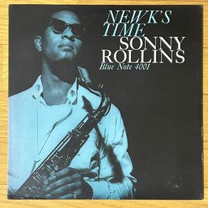 【RVG刻印&耳&DGあり】US Mono盤Newk's Time /Sonny Rollins Blue Note BLP 4001 超音波洗浄済　歴史的大名盤！Wynton Kelly参加 