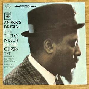 【USオリジナル盤】 US Original Stereo Monk's Dream / The Thelonious Monk Quartet Columbia CS 8765 超音波洗浄済 Charles Rouse