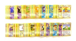 ⑭ Pokemon card old reverse side only summarize 100 sheets pokeka old reverse side old back surface kilaold card trading card Pokemon Card Game rare at that time goods 