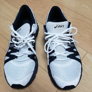 asics アシックス　メンズ スニーカー　ホワイト　GEL 26cm