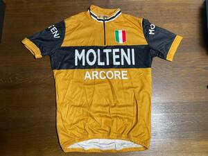 ★ＭＯＬＴＥＮＩ★半袖ジャージ★モルテーニ★中古品★Ｌ-4-50★