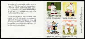 フィンランド1998年「ムーミン」切手帳