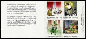 フィンランド2000年「ムーミン」切手帳