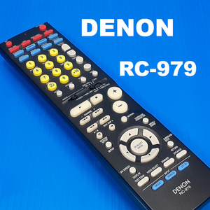 DENON リモコン　型番 RC-979 　対応機種AVアンプ AVC-1620 / AVC-1590 赤外線発光確認済み