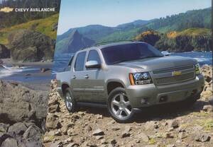  America specification Chevrolet Avalanche catalog (08 year )