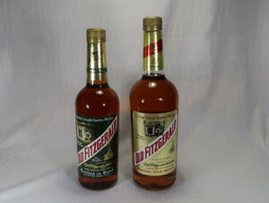 オールドフィツジェラルド　750ML 50％　1000ml アルコール度40％　OLD FITZGERALD　750ML bottled in bond 50％　　1000ml40％