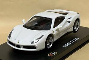  BBurago made SIGNATURE SERIES 1/43 FERRARI 488 GTB