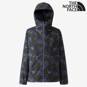 24SS【TNF/ノース/ノベルティ コンパクトジャケット/ペイントプランツブルー(PA)/XLサイズ】mtr