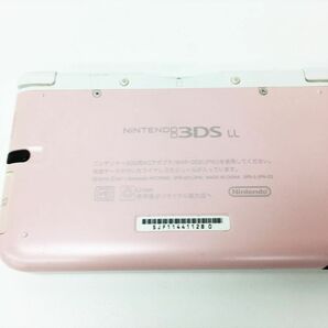 【1円】ニンテンドー3DSLL 本体 ピンク/ホワイト SPR-001 任天堂 未検品ジャンク 3DS LL J03-118rm/F3の画像2