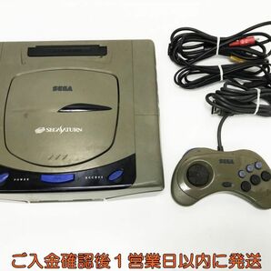 【1円】SEGA セガサターン 本体 セット 未検品ジャンク セガ HST-3200 コントローラー ケーブル類 F08-1057tm/G4の画像1