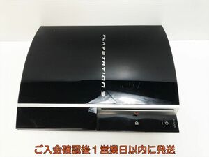 [1 jpy ]PS3 body set 40GB black SONY PlayStation3 CECHH00 not yet inspection goods Junk PlayStation 3 G03-294yk/G4