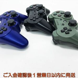 【1円】PS3 純正 ワイヤレスコントローラー DUALSHOCK3 まとめ売り 未検品ジャンク プレステ3 F09-597tm/F3の画像3