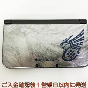 【1円】Newニンテンドー3DSLL 本体 モンスターハンター4G スペシャルパック 初期化/動作確認済 画面ヤケ/タバコ臭 J09-218kk/F3の画像3