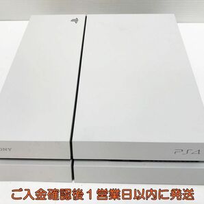 【1円】PS4 本体 500GB ホワイト SONY PlayStation4 CUH-1100A 未検品ジャンク プレステ4 G09-392yk/G4の画像2
