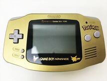 【1円】任天堂 ゲームボーイアドバンス ポケモンセンターニューヨークVer. AGB-001 本体 セット 未検品ジャンク GBA H03-997rm/F3_画像2