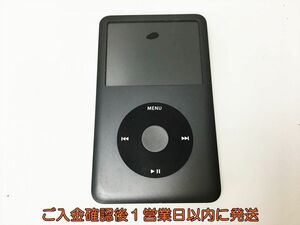 【1円】Apple iPod classic 本体 160GB A1238 ブラック 未検品ジャンク アイポッド クラシック H03-1001rm/F3