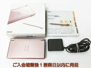 【1円】ニンテンドーDSLite 本体 セット メタリックローズ 任天堂 USG-001 未検品ジャンク DS Lite H03-991rm/F3