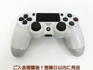 【1円】PS4 純正 ワイヤレスコントローラー DUALSHOCK4 ホワイト 未検品ジャンク SONY PlayStation4 G05-401kk/F3