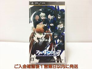 【1円】PSP アルカナ・ファミリア La storia della Arcana Famiglia ゲームソフト 1A0307-315mk/G1