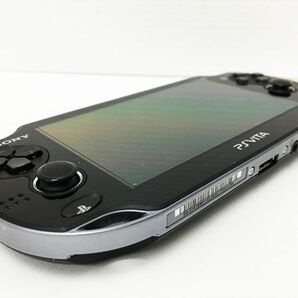 【1円】PSVITA 本体 セット ブラック PCH-1100 3G/Wi-Fi SONY Playstation Vita 動作確認済 H01-892rm/F3の画像5