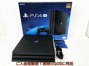 【1円】PS4Pro 本体/箱 セット 1TB ブラック SONY PlayStation4 Pro CUH-7100B 動作確認済 プレステ4プロ DC09-884jy/G4