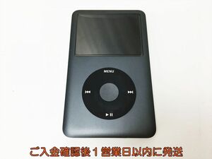 【1円】Apple iPod classic 本体 160GB A1240 ブラック 未検品ジャンク アイポッド クラシック H03-1003rm/F3