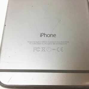【1円】Apple iPhone 6 Plus A1524 未検品ジャンク アップル アイフォン シルバー J05-1021rm/F3の画像5