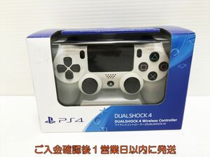 【1円】PS4 純正 ワイヤレスコントローラー DUALSHOCK4 ホワイト 未検品ジャンク SONY Playstation4 プレステ4 K05-500yk/F3