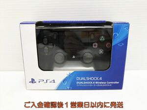 【1円】PS4 純正 ワイヤレスコントローラー DUALSHOCK4 ブラック 未検品ジャンク SONY Playstation4 プレステ4 K05-502yk/F3