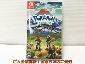 【1円】Switch Pok?mon LEGENDS アルセウス ゲームソフト 状態良好 1A0022-008mk/G1