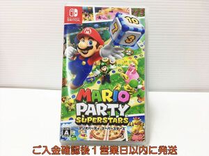 【1円】Switch マリオパーティ スーパースターズ ゲームソフト 状態良好 1A0021-021mk/G1