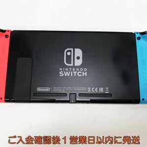 【1円】任天堂 新モデル Nintendo Switch 本体 セット ネオンレッド/ネオンブルー 初期化/動作確認済 新型 L05-514yk/G4の画像4
