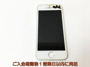 【1円】Apple iPhone SE 初代 A1723 未検品ジャンク アップル アイフォン シルバー J05-1011rm/F3