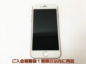 【1円】Apple iPhone 7 A1779 未検品ジャンク アップル アイフォン レッド J05-1015rm/F3