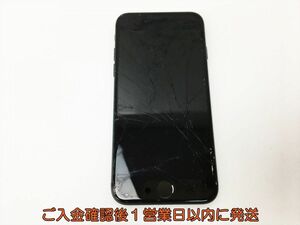 【1円】Apple iPhone 7 A1779 未検品ジャンク アップル アイフォン ブラック J05-1031rm/F3