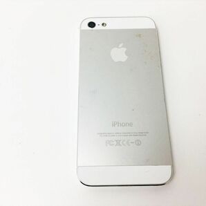 【1円】Apple iPhone 5 A1429 まとめ売り 2台セット 未検品ジャンク アップル アイフォン シルバー スペースグレイ J05-1010rm/F3の画像4