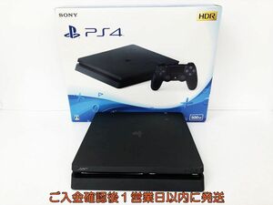 【1円】PS4 本体/外箱 セット 500GB ブラック SONY PlayStation4 CUH-2200A 初期化済 未検品ジャンク 内箱なし DC04-125jy/G4