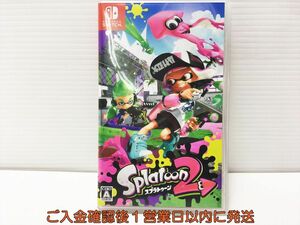 【1円】Switch Splatoon 2 (スプラトゥーン2) ゲームソフト 状態良好 1A0022-034mk/G1